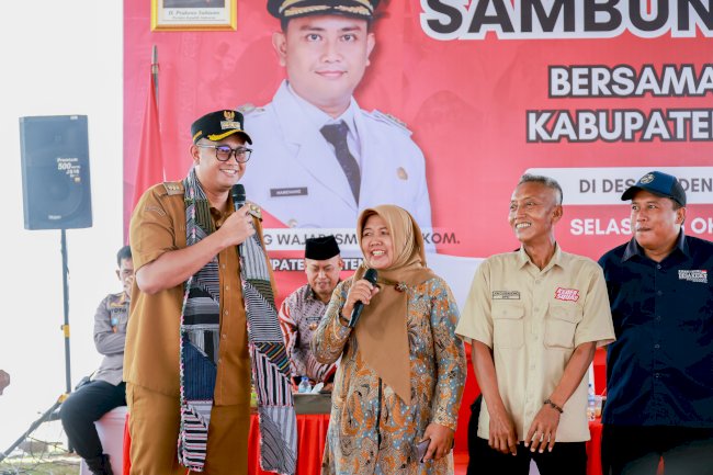 Sambung Rasa di Keden, Bupati Klaten Dorong Penguatan UMKM dan Fasilitas Olahraga Desa