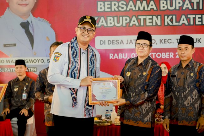 Sambung Rasa Desa Jatipuro, Bupati Klaten Serap Aspirasi dari Perbaikan Irigasi Hingga TPS3R