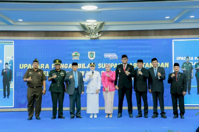 Gubernur Jateng Lantik Mahanni Yulindha Pratiwi sebagai Wakil Bupati Klaten