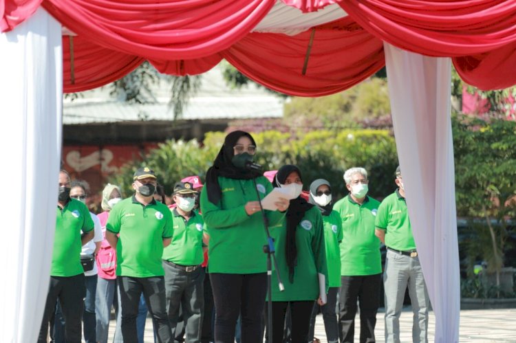 Kabupaten Klaten kembali catatkan rekor Muri dengan penyemprotan eco enzyme menggunakan 60.000 sprayer ke udara serentak