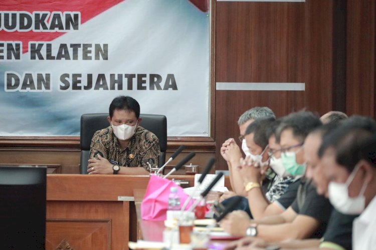 Rapat Koordinasi Revitalisasi Alun-Alun Kabupaten Klaten