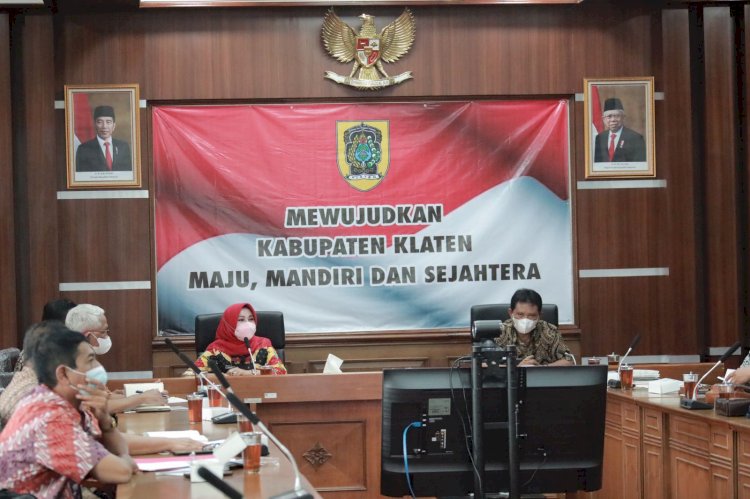 Rapat Koordinasi Revitalisasi Alun-Alun Kabupaten Klaten