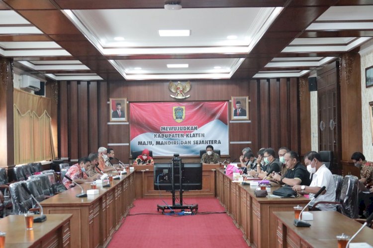 Rapat Koordinasi Revitalisasi Alun-Alun Kabupaten Klaten