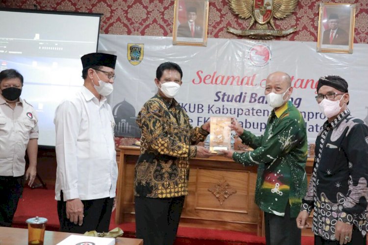 Terima Kunjungan FKUB Kulonprogro, Wakil Bupati Klaten Paparkan Peran FKUB Klaten