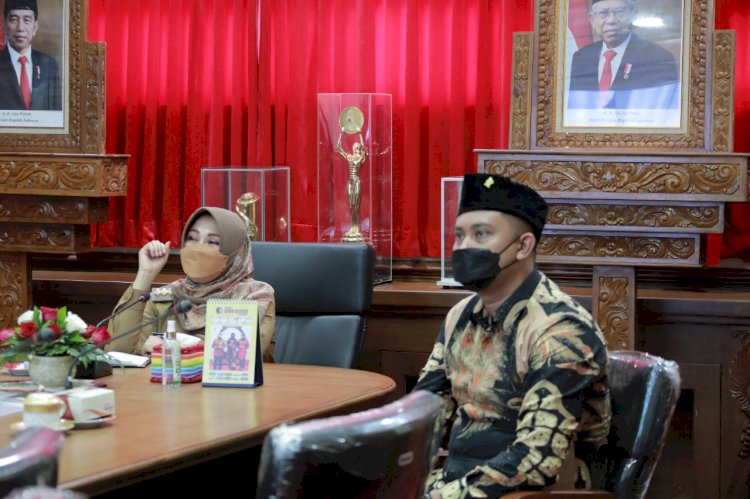 Video Conference Rapat Koordinasi Strategis Kegiatan Pemerintah Daerah