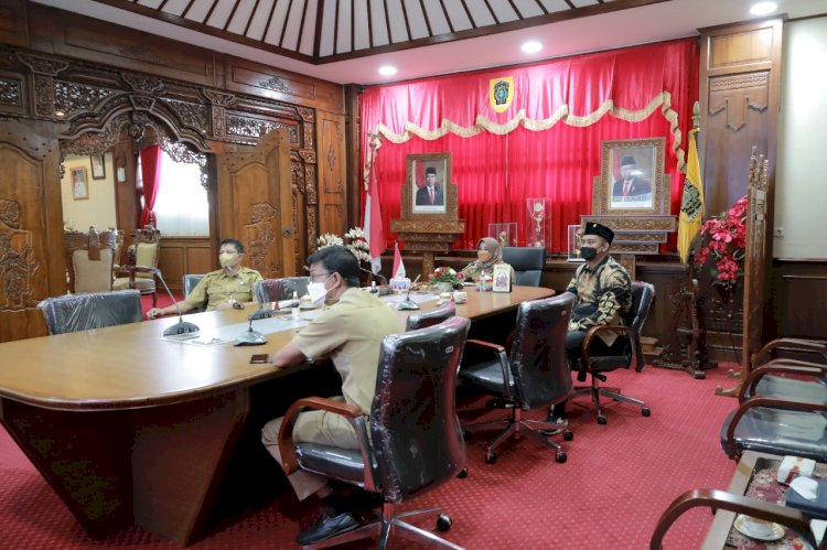 Video Conference Rapat Koordinasi Strategis Kegiatan Pemerintah Daerah