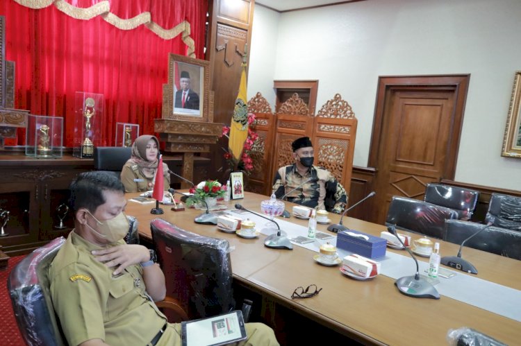 Video Conference Rapat Koordinasi Strategis Kegiatan Pemerintah Daerah