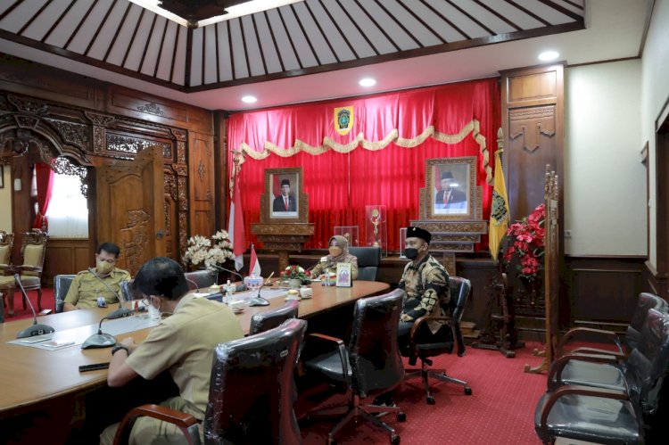 Video Conference Rapat Koordinasi Strategis Kegiatan Pemerintah Daerah