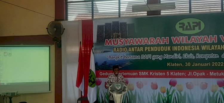 RAPI Klaten Gelar Musyawarah Wilayah VI  