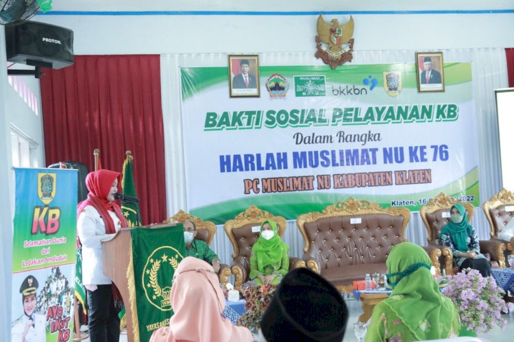 Bakti Sosial Pelayanan KB, Bupati Klaten Harapkan Tekan Angka Stunting