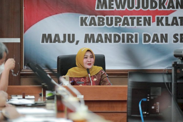 Bupati Klaten Minta OPD Terkait Untuk Tertibkan Kawasan Rowo Jombor