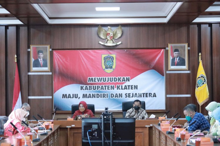 Rapat Evaluasi Srinuk, Bupati Klaten Minta Tingkatkan Kualitas