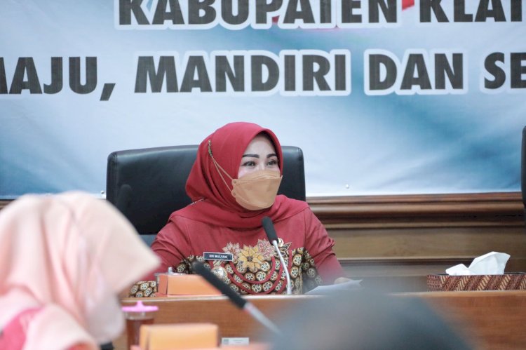 Rapat Evaluasi Srinuk, Bupati Klaten Minta Tingkatkan Kualitas