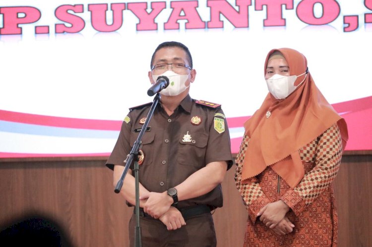 Kenal Sambut Kajari Klaten, Bupati Klaten Minta Seluruh Forkopimda Untuk Bersinergi