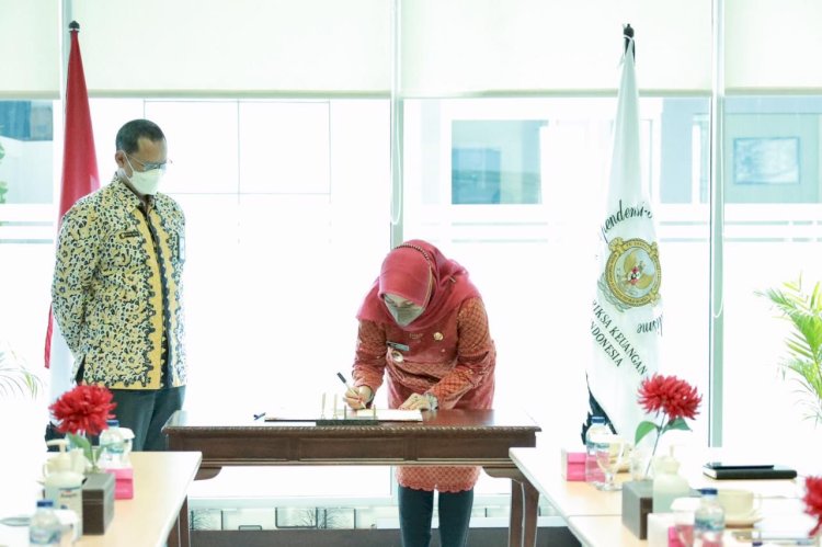 Penyerahan Laporan Keuangan Pemerintah Daerah Unaudited Kabupaten Klaten Tahun Anggaran 2021