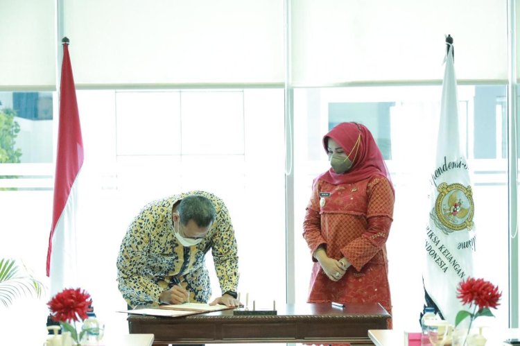 Penyerahan Laporan Keuangan Pemerintah Daerah Unaudited Kabupaten Klaten Tahun Anggaran 2021