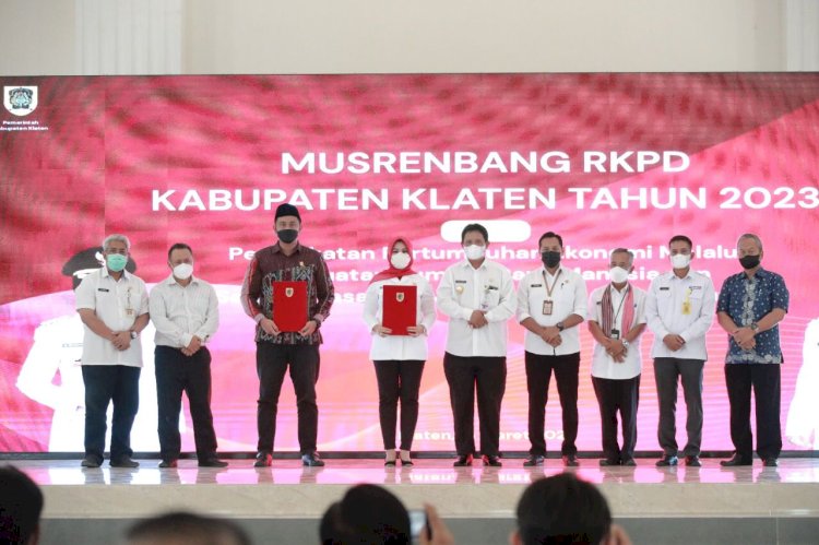 Gelar Musrenbang, Bupati Klaten Tekankan OPD Untuk Tindaklanjuti Aspirasi Masyarakat