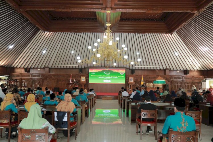 Wakil Bupati Klaten Membuka Kegiatan Musabaqah Tilawatil Quran (MTQ) Ke XXIX Tingkat Kabupaten Klaten Tahun 2022