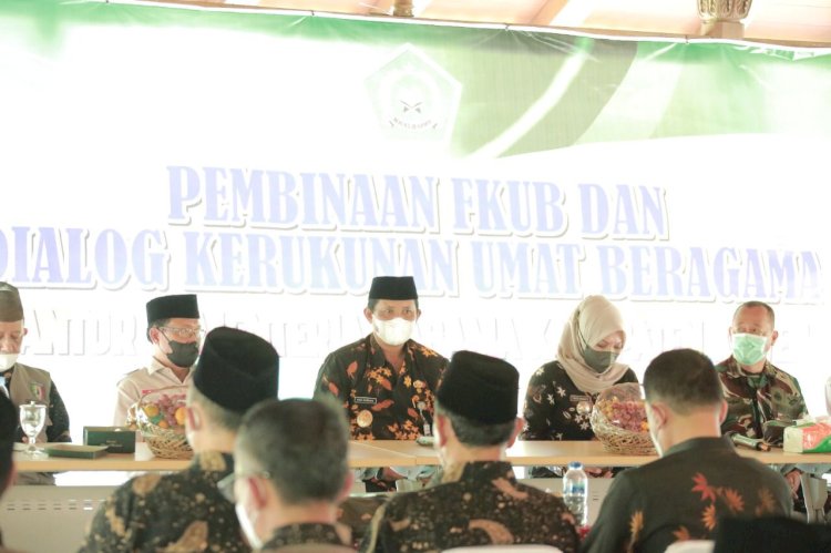 Penerimaan Kunjungan Kerja FKUB Lampung