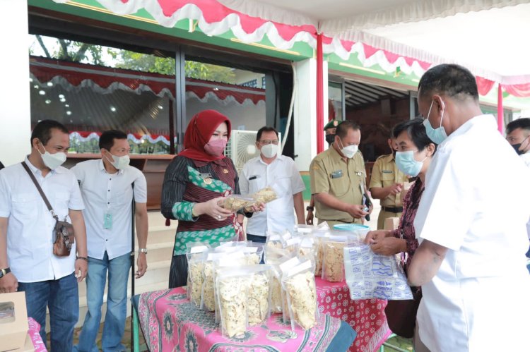 Bupati Klaten Membuka Gelaran Difabel Fair Kabupaten Klaten 