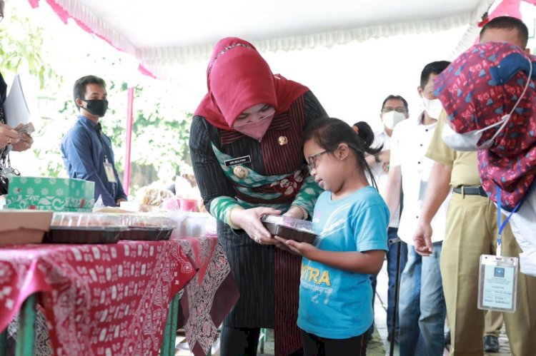 Bupati Klaten Membuka Gelaran Difabel Fair Kabupaten Klaten 