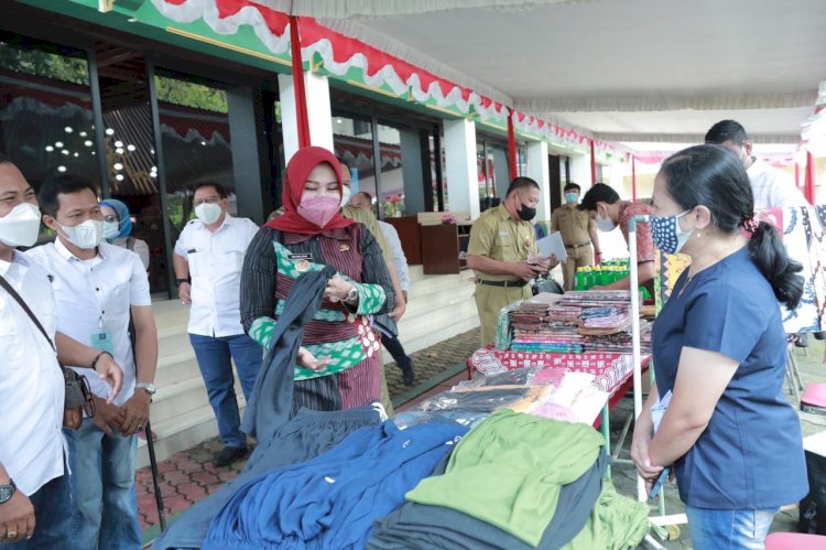 Bupati Klaten Membuka Gelaran Difabel Fair Kabupaten Klaten 