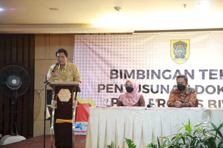 Wakil Bupati Klaten Membuka Diklat Penyusunan Dokumen Peta Proses Bisnis