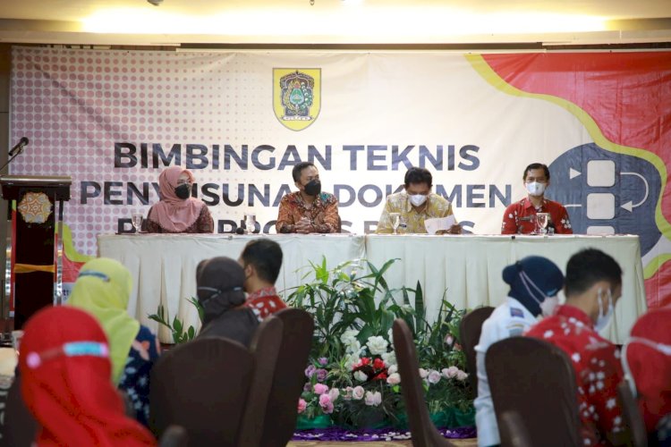 Wakil Bupati Klaten Membuka Diklat Penyusunan Dokumen Peta Proses Bisnis