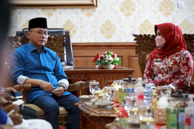 Bupati Klaten Menerima Kunjungan Kerja Wakil Ketua MPR RI 