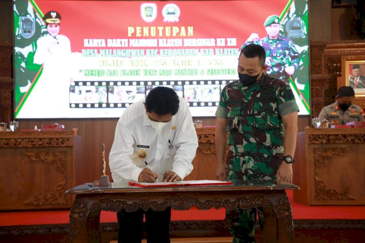 KBMKB Malangjiwan Selesai 100%, Wakil Bupati Klaten Imbau Warga Manfaatkan Dengan Baik