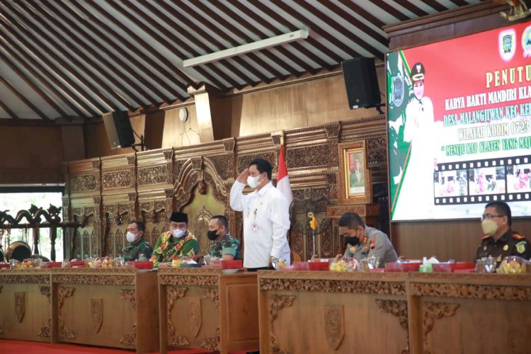 KBMKB Malangjiwan Selesai 100%, Wakil Bupati Klaten Imbau Warga Manfaatkan Dengan Baik