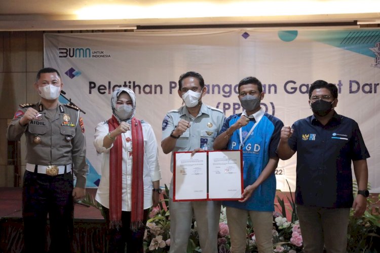 Membuka Pelatihan Gawat Darurat Laka Lantas, Bupati Klaten Harap Turunkan Angka Laka Lantas Klaten