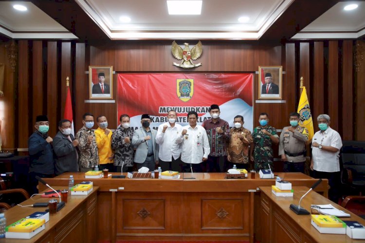 Wakil Bupati Klaten Terima Kunjungan Kerja DPRD Provinsi Jawa Tengah 