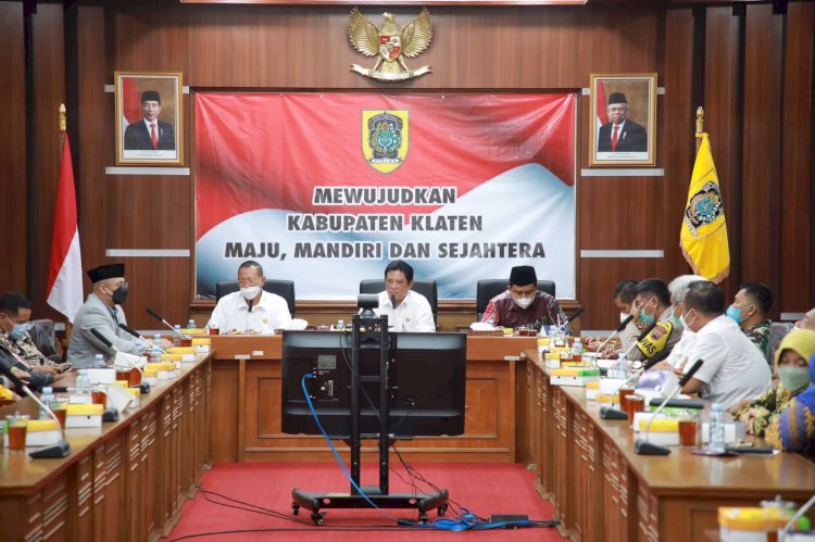 Wakil Bupati Klaten Terima Kunjungan Kerja DPRD Provinsi Jawa Tengah 