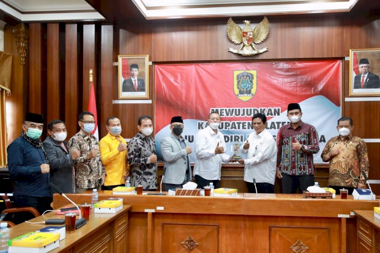 Wakil Bupati Klaten Terima Kunjungan Kerja DPRD Provinsi Jawa Tengah 