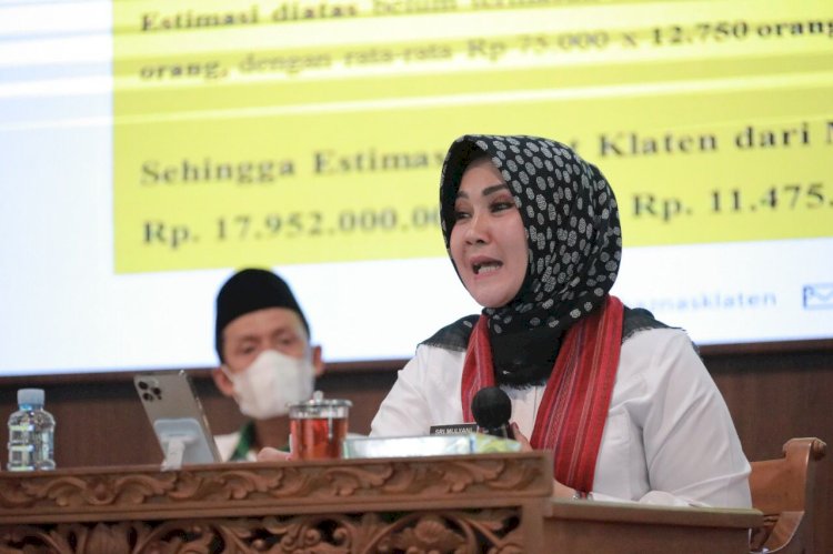 Bupati Klaten Meminta Seluruh OPD Maksimalkan Zakat Melalui Baznas Klaten