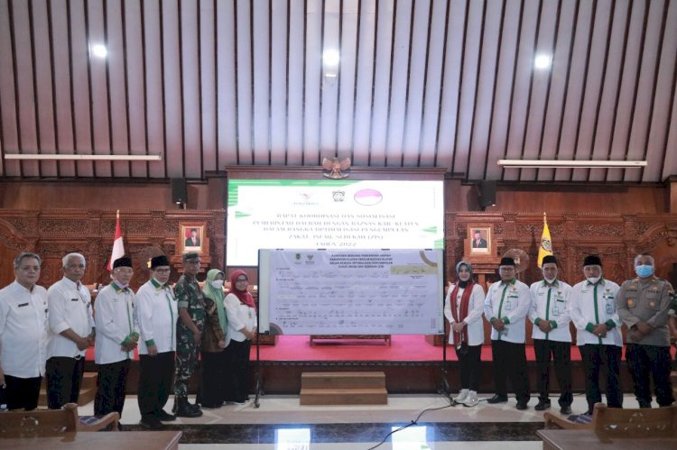 Bupati Klaten Meminta Seluruh OPD Maksimalkan Zakat Melalui Baznas Klaten