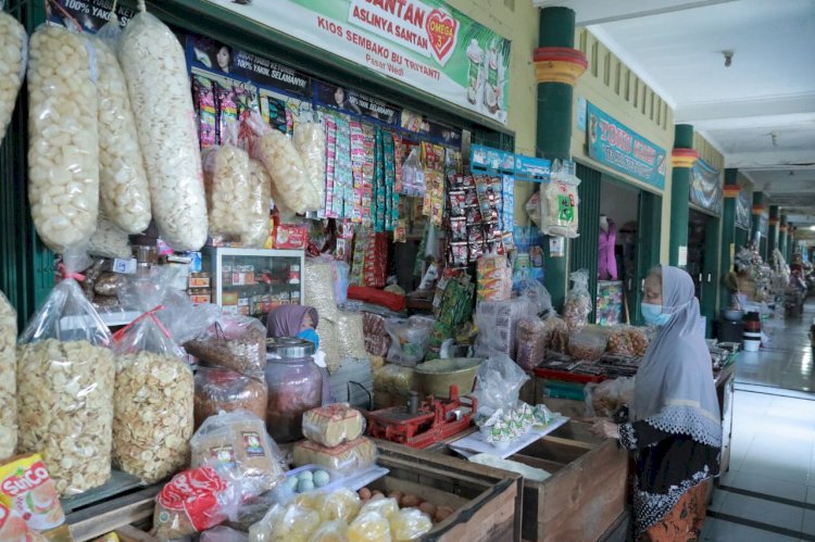 Memasuki Bulan Ramadhan, Wakil Bupati Klaten Bersama Kapolres Klaten Lakukan Sidak Pasar Tradisional