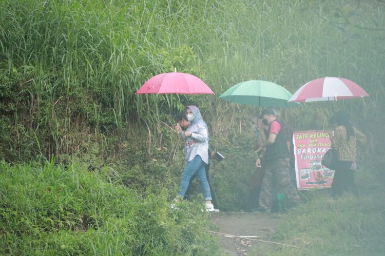 Bupati Ingin Keberadaan Warung-Warung di Girpasang Ditata Dengan Baik 