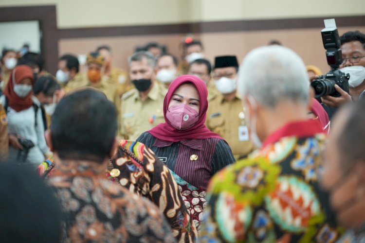 Bupati Klaten Hadiri Acara Komunikasi Stakeholder bersama Anggota BPK RI