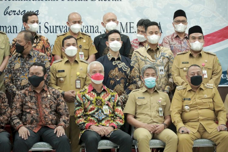 Bupati Klaten Hadiri Acara Komunikasi Stakeholder bersama Anggota BPK RI