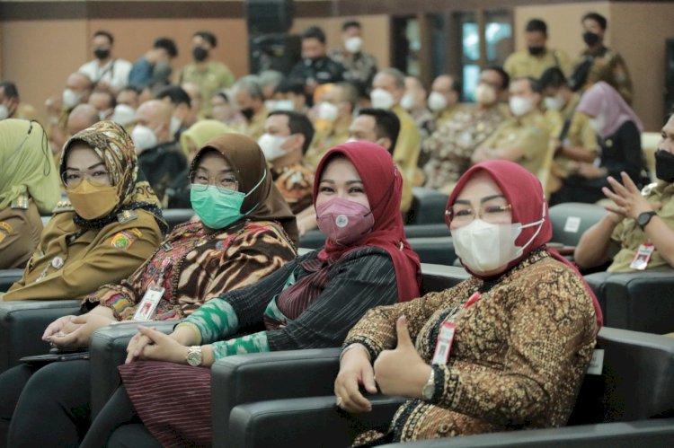 Bupati Klaten Hadiri Acara Komunikasi Stakeholder bersama Anggota BPK RI