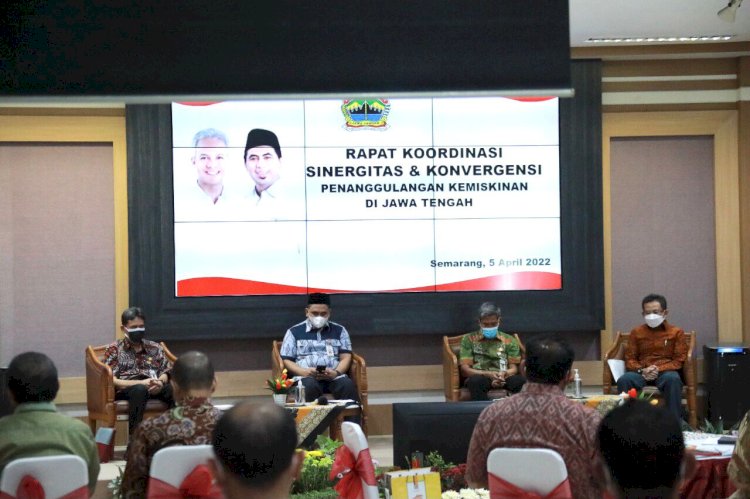 Wakil Bupati Klaten Hadiri Rakor Sinergitas dan Konvergensi Penanggulangan Kemiskinan Jawa Tengah