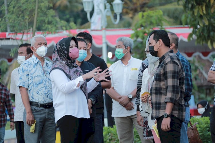 Bupati Klaten Tinjau Secara Langsung Kampung Ramadan Rowo Jombor