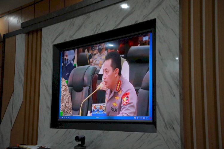 Wakil Bupati Klaten Yoga Hardaya ikuti Rapat Koordinasi Lintas Sektoral bersama Kapolres Klaten dan jajaran.