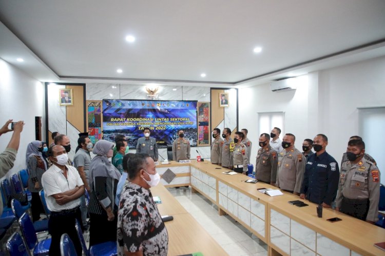 Wakil Bupati Klaten Yoga Hardaya ikuti Rapat Koordinasi Lintas Sektoral bersama Kapolres Klaten dan jajaran.