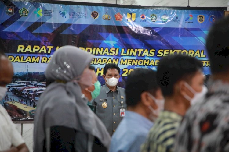 Wakil Bupati Klaten Yoga Hardaya ikuti Rapat Koordinasi Lintas Sektoral bersama Kapolres Klaten dan jajaran.