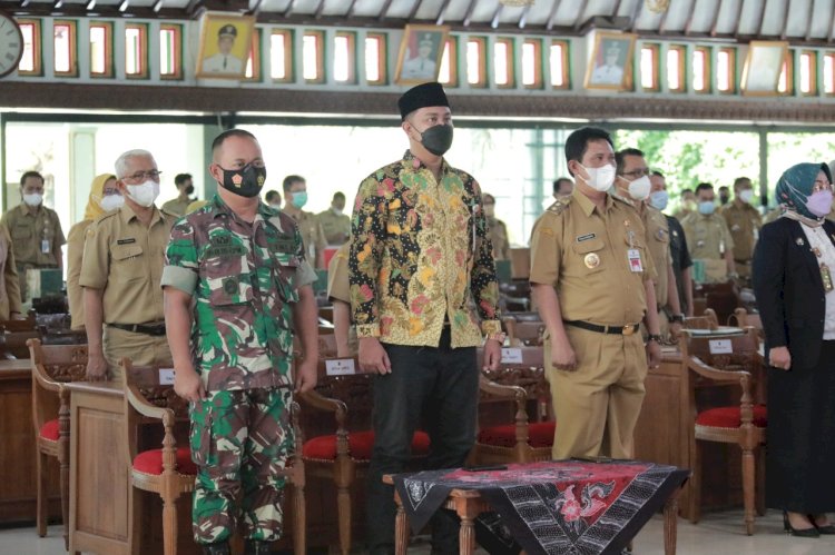 Bupati Klaten hadiri Lepas Kenal Ketua Pengadilan Negeri Klaten