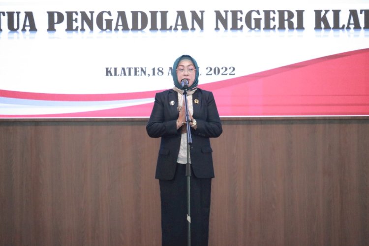 Bupati Klaten hadiri Lepas Kenal Ketua Pengadilan Negeri Klaten