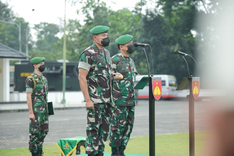 Serah Terima Jabatan Panglima Kodam